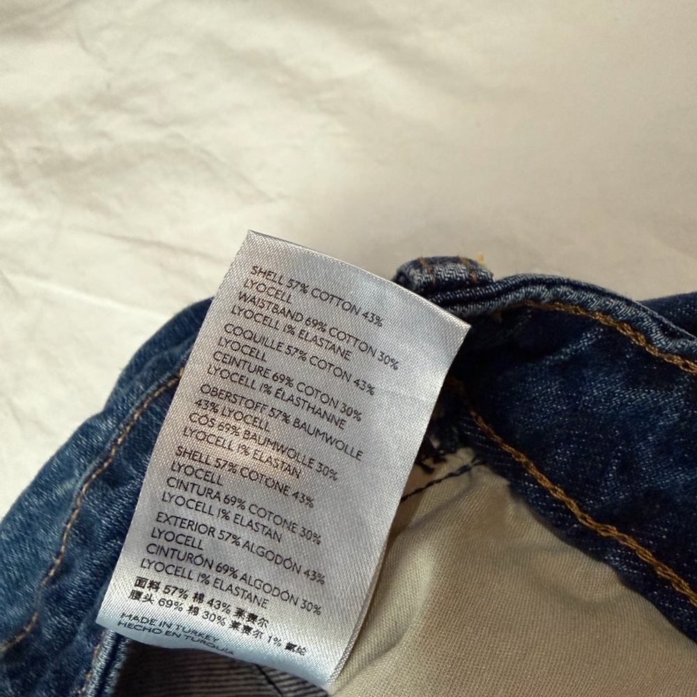 FREE PEOPLE WE THE FREE CRVY Curvy Misfit Flare‎ Jeans Medium Denim 26 - Picture 7 of 14
